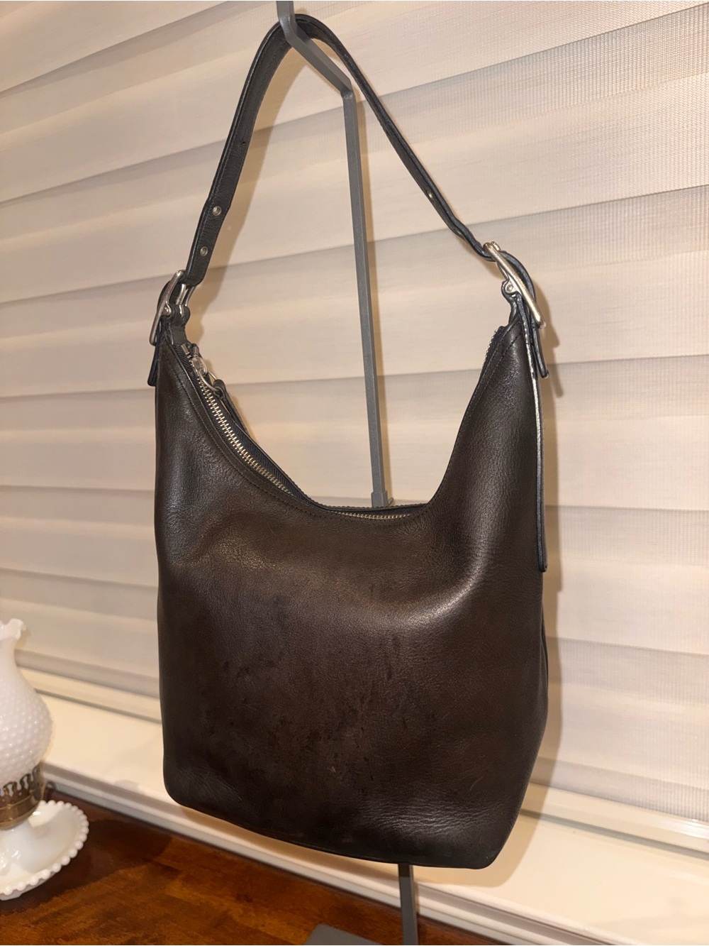 Coach Legacy Black Leather Shoulder Bag 9823 - Picture 5 of 12